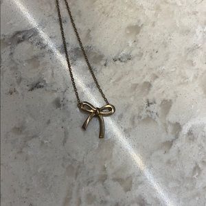 Tiffany’s Bow Necklace
